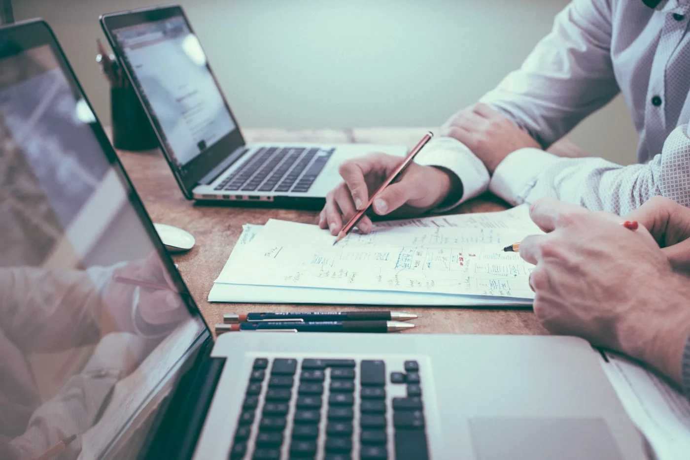 Indianapolis account lead on a client planning call