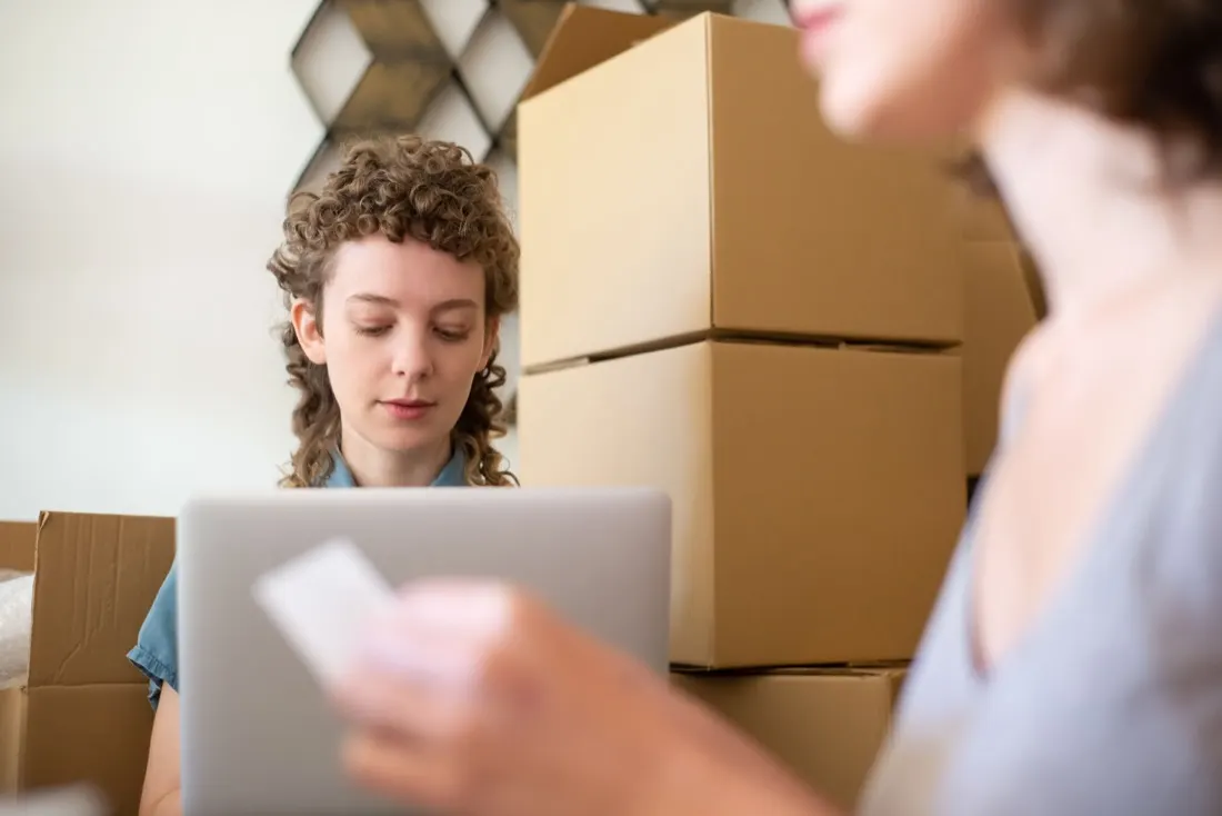 Ecommerce team managing online store orders and catalog updates